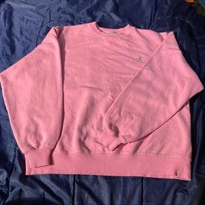 1990’s champion pink crewneck